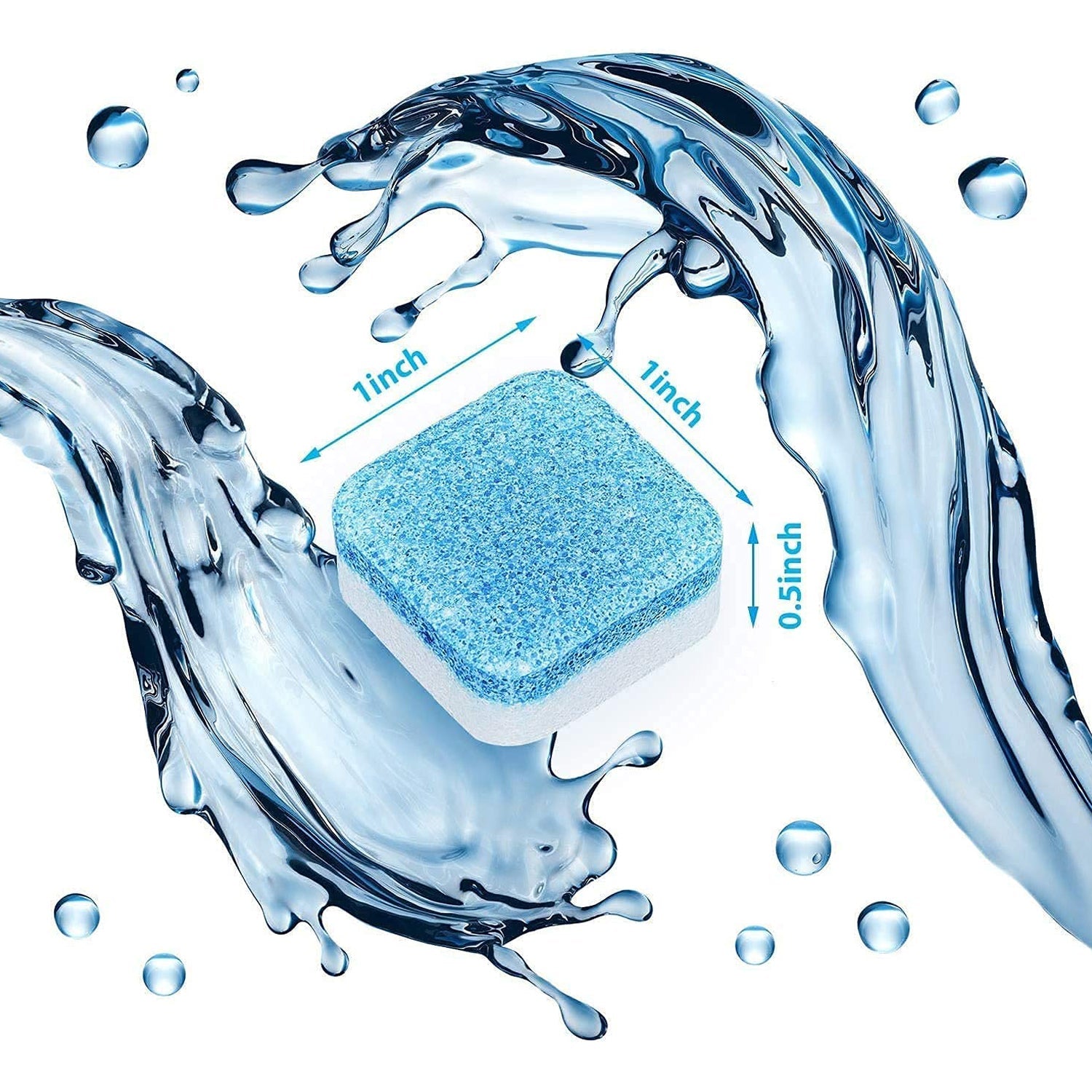 6245 Washing Machine Effervescent Tablet for all Company’s Front and Top Load Machine Tablet for Perfectly Cleaning of Tub & Drum Stain Remover Washer Cleaner DeoDap 6245 Washing Machine Effervescent Tablet for all Company’s Front and Top Load Machine Tablet for Perfectly Cleaning of Tub & Drum Stain Remover Washer Cleaner DeoDap